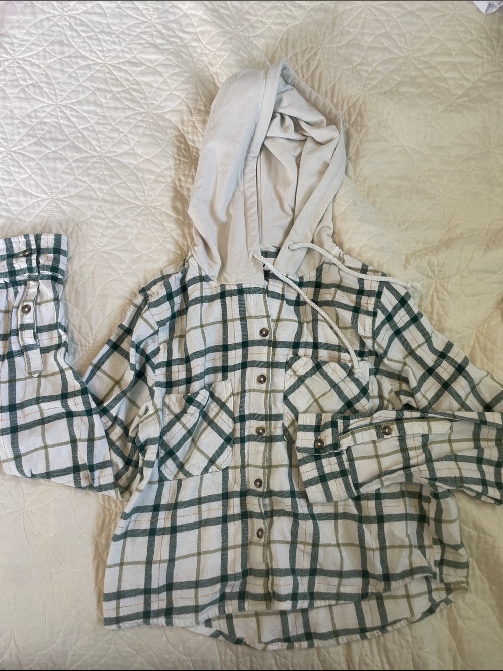 🖤3FOR30! SO Flannel Cropped Jackeg